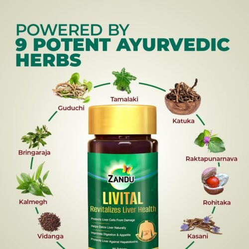 Zandu Livital Liver Tablets