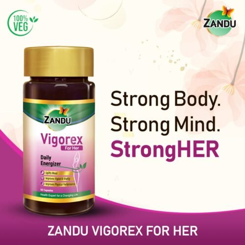 Zandu Vigorex For Her: A Daily Energizer