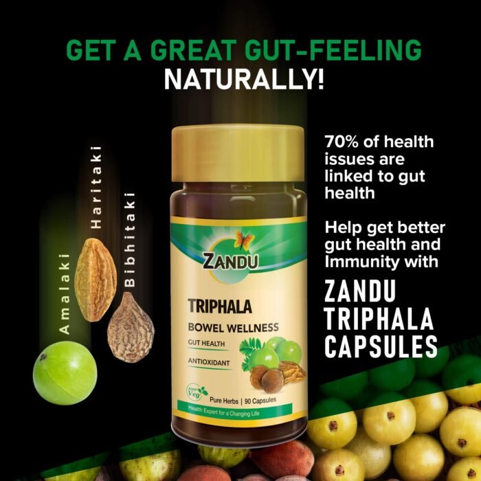 Zandu Triphala Capsules