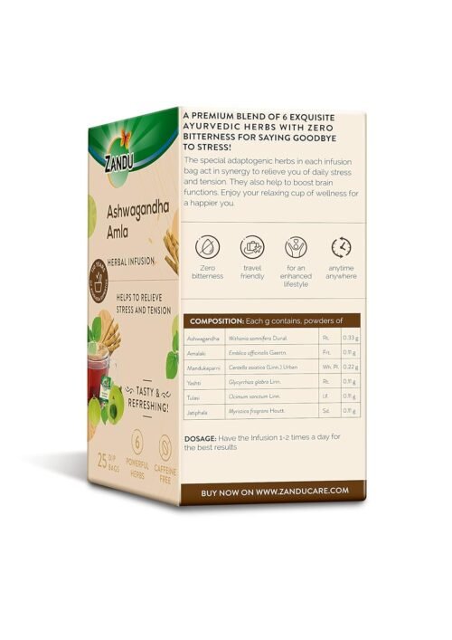 Zandu Ashwagandha Amla Ayurvedic Infusion