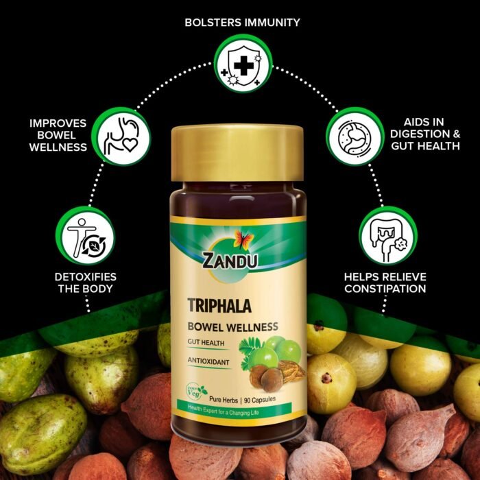 Zandu Triphala Capsules