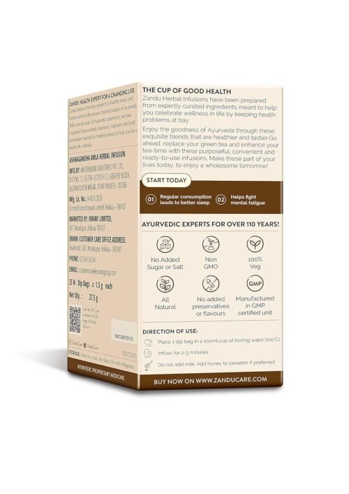 Zandu Ashwagandha Amla Ayurvedic Infusion