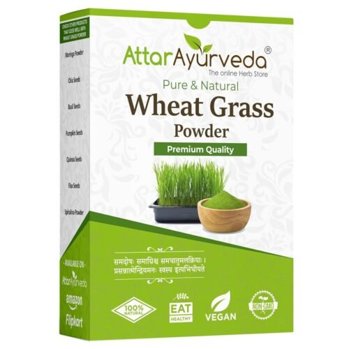 Attar Ayurveda 100% Natural Wheat Grass Powder