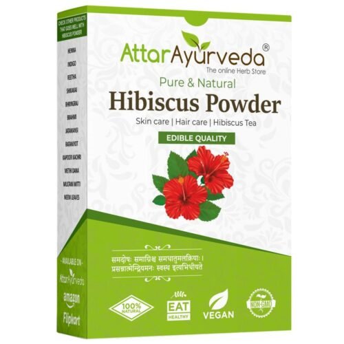 Attar Ayurveda Hibiscus powder for hair growth