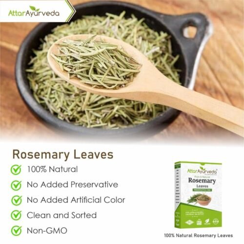 Attar Ayurveda Natural Rosemary leaves for Hair