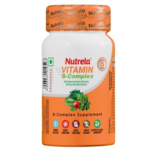 Nutrela Daily Energy Biofermented B Complex for Men & Women