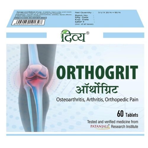 PATANJALI DIVYA ORTHOGRIT TABLET 60 N