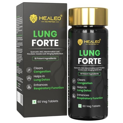 Healeo Lung Forte, 18-in-1 Lung Detox