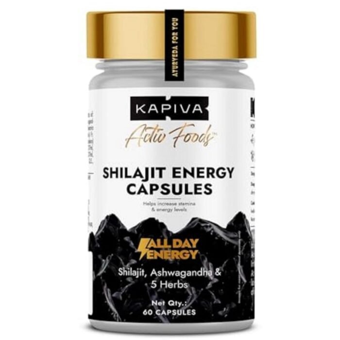 Kapiva ShilajitShilajeet Energy 60 Capsules