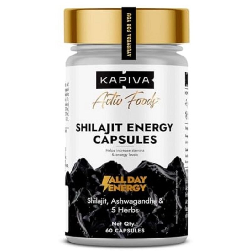 Kapiva ShilajitShilajeet Energy 60 Capsules