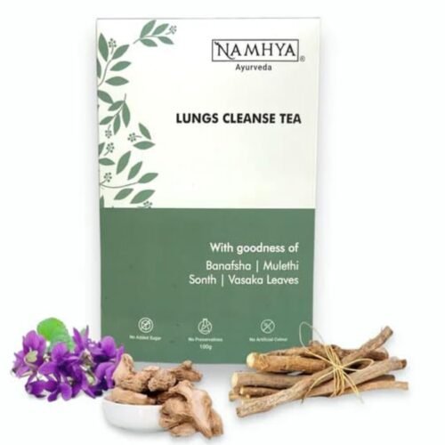 NAMHYA Lungs Cleanse Tea Herbal Lung Detox tea