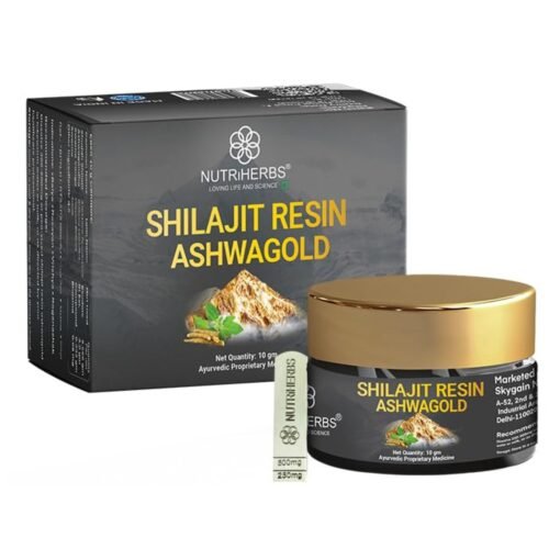 NUTRI HERBS Shilajit Resin Ashwagold