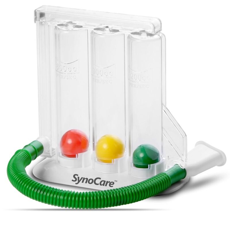Synocare 3 Ball Spirometer, Lung Exerciser