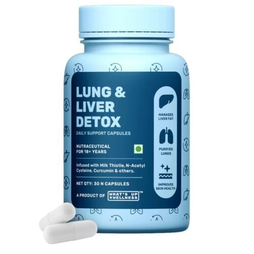 What's Up Wellness Lung & Liver Detox Supplement