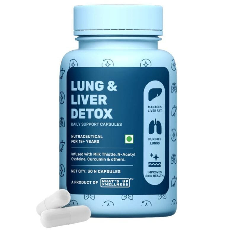 What's Up Wellness Lung & Liver Detox Supplement
